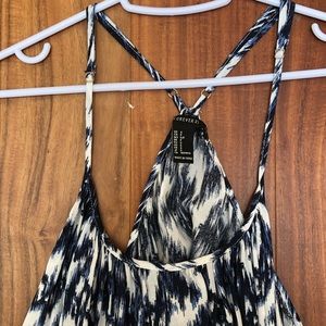 Blue and White Maxi Dress (Free gift w/purchase)!